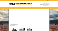 Desktop Screenshot of fidenzamacchine.it